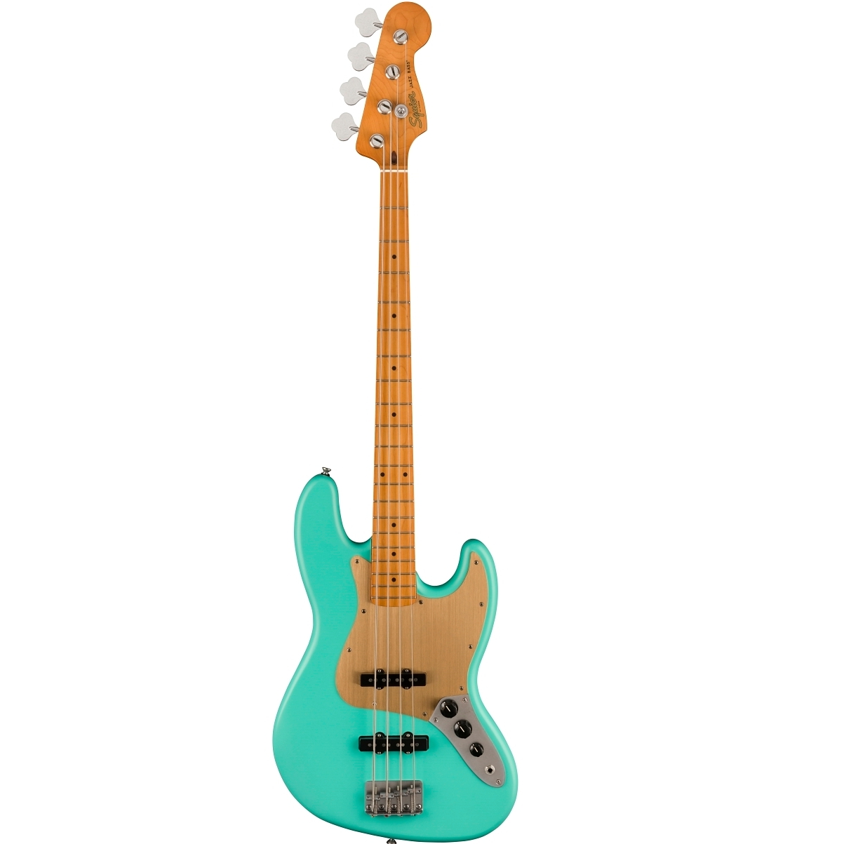 Squier 40週年限量 貝斯 40th Jazz Bass MN SSFM Vintage 霧面泡沫綠色【宛伶樂器】