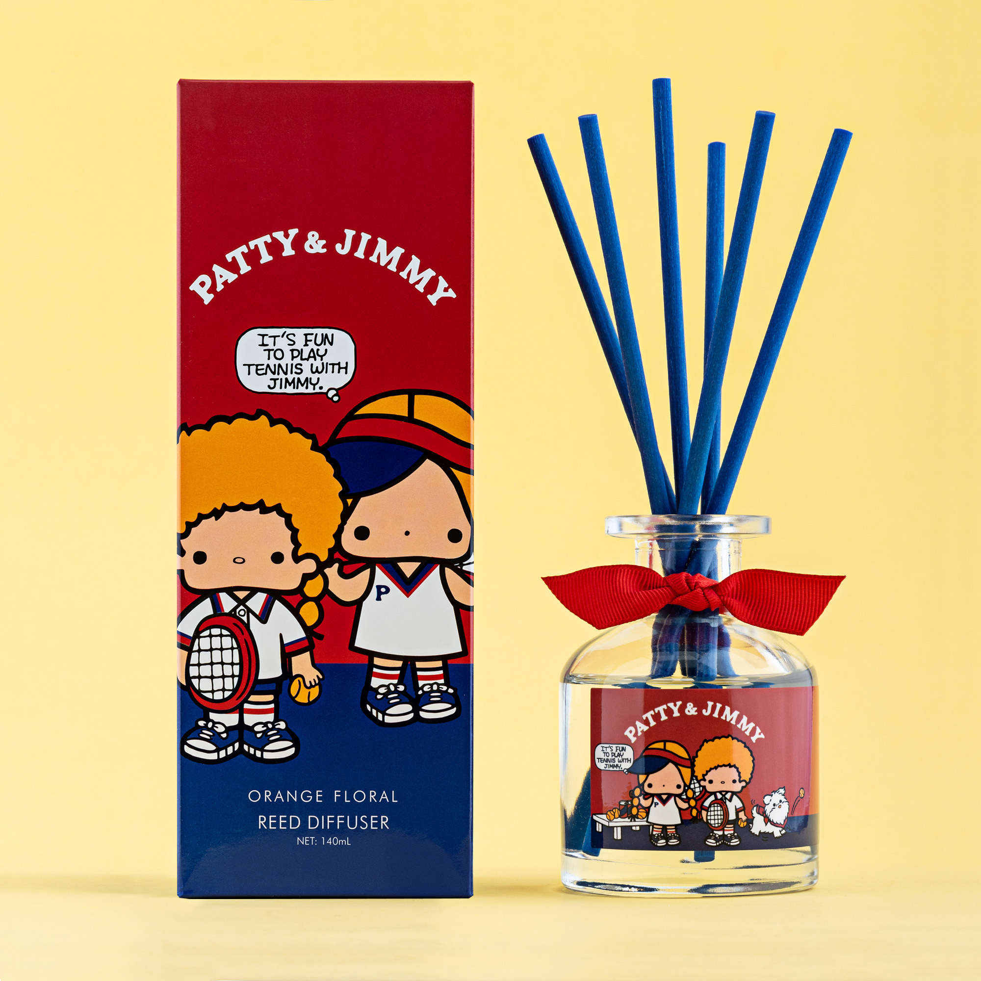 Patty & Jimmy - 室內香薰棒套裝 (橙花 ) 130ml