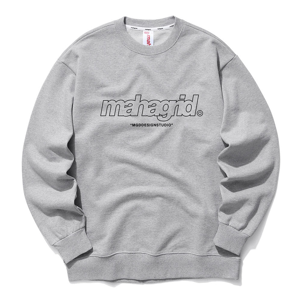 (現貨) MAHAGRID - THIRD LOGO CREWNECK[GREY]