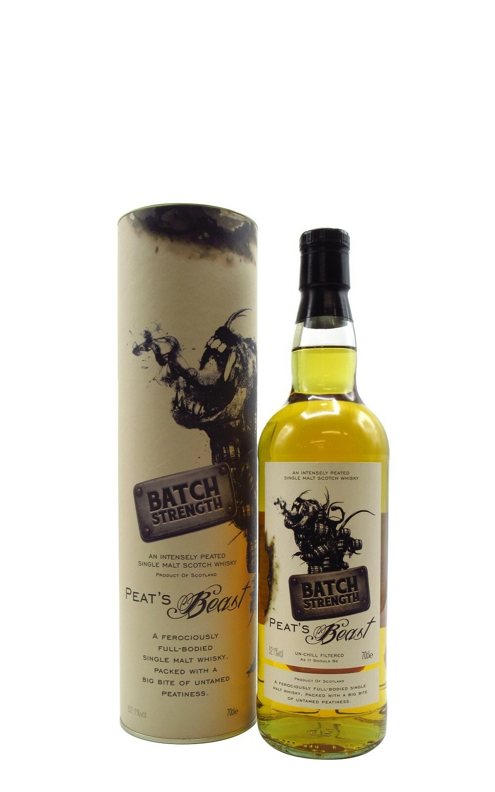 Peat's Beast Batch Strength Single Malt Scotch Whisky 700mL