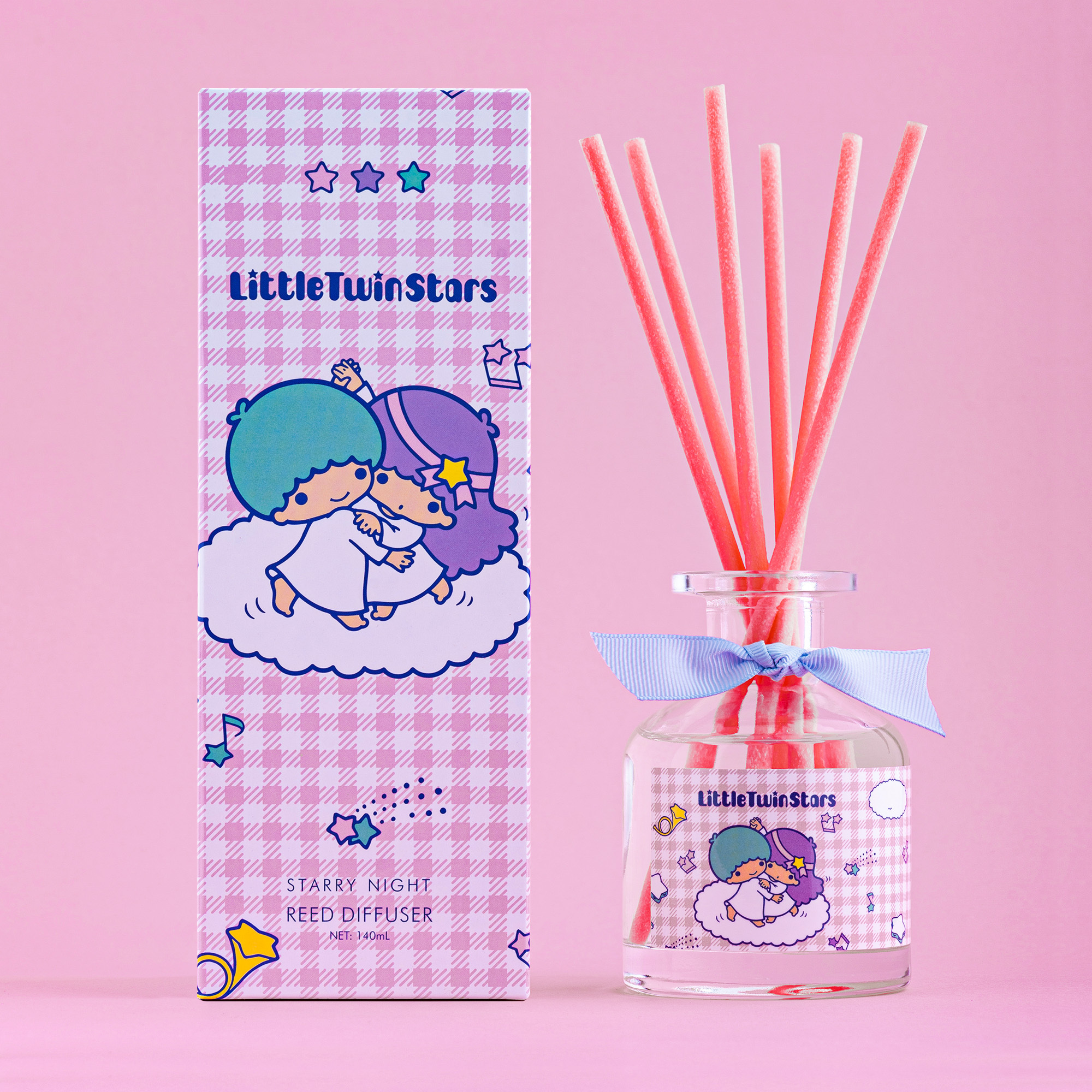 Little Twin Stars - 室內香薰棒套裝 (星空) 130ml