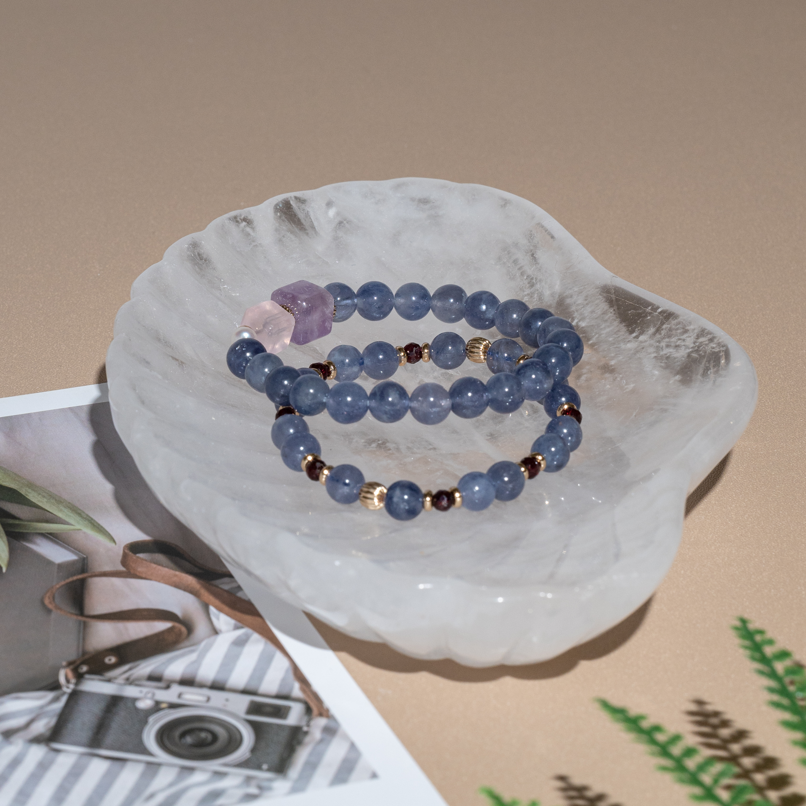 白水晶淨化消磁盤