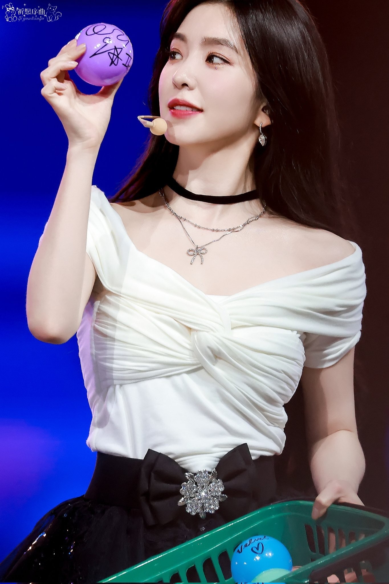 LUVISTRUE - CH RIBBON NECKLACE(SILVER)