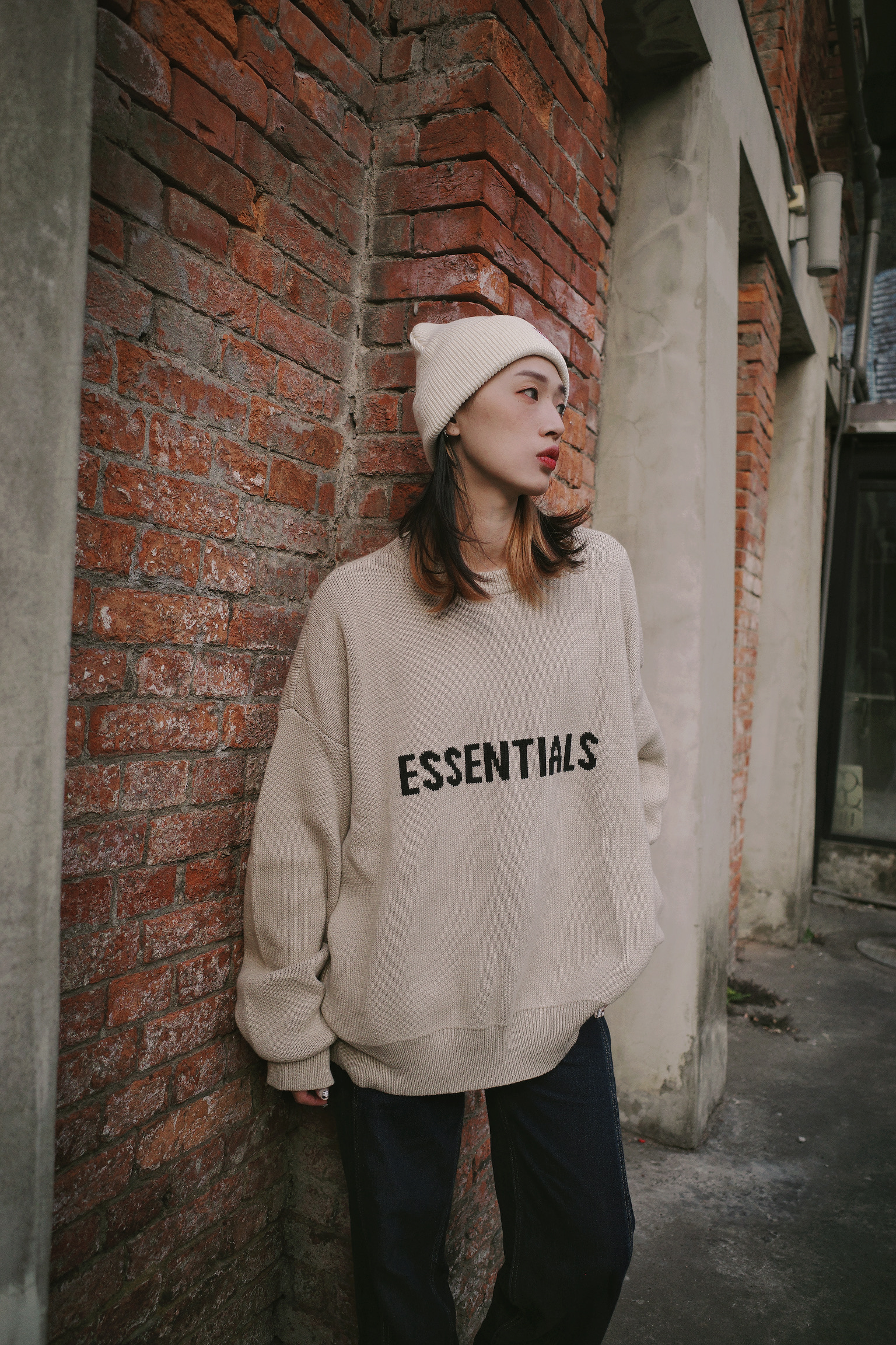 ESSENTIALS 針織毛衣 linen