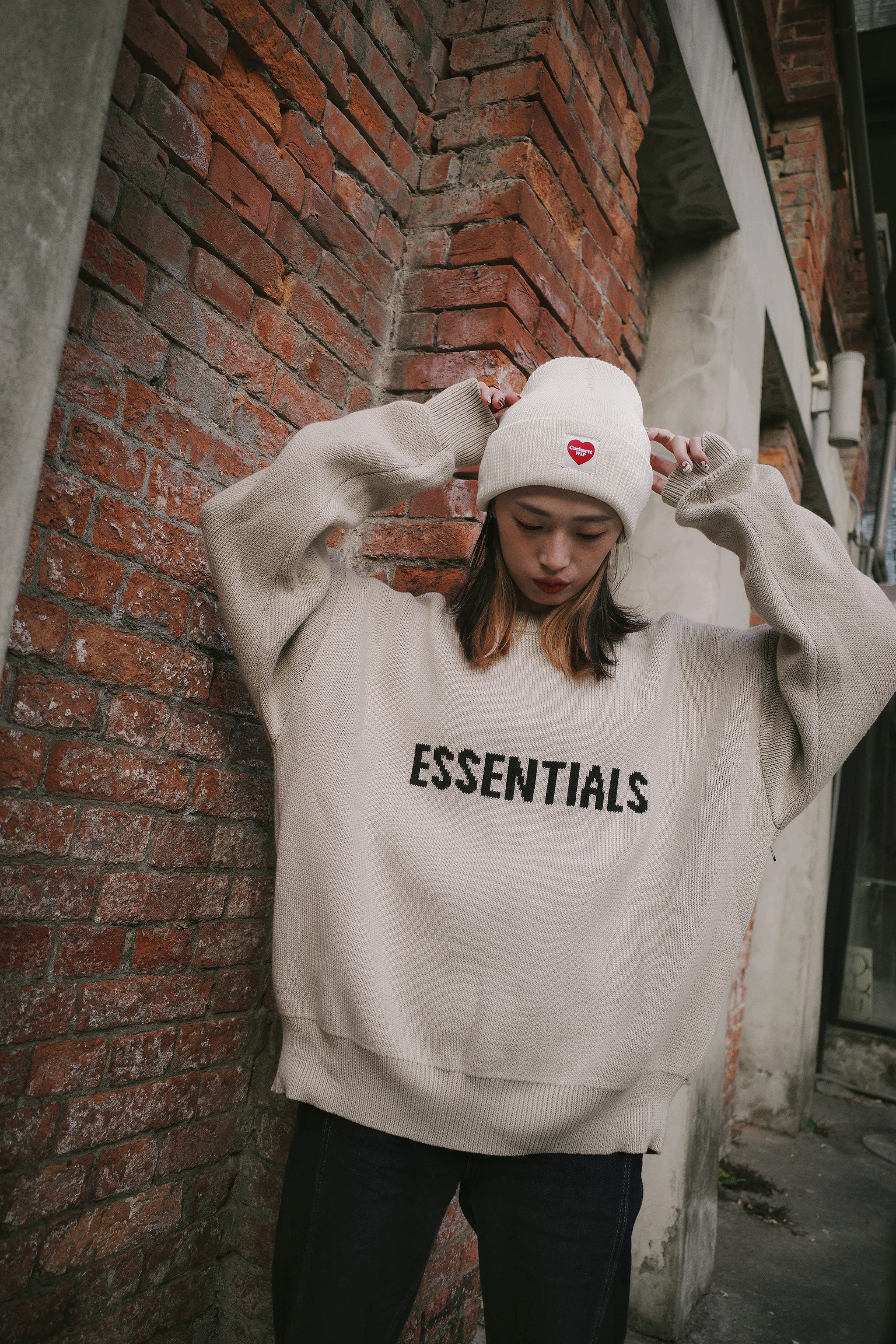 ESSENTIALS 針織毛衣 linen