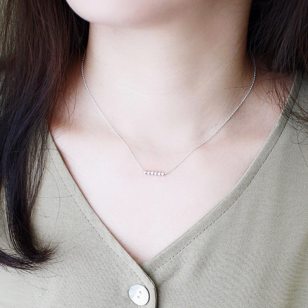 點點心情純銀項鍊/SN874