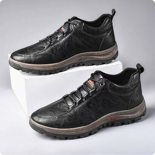 High-top cotton leather shoes (ST-01)