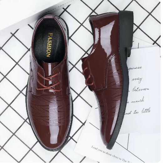 Formal soft sole suit leather shoes