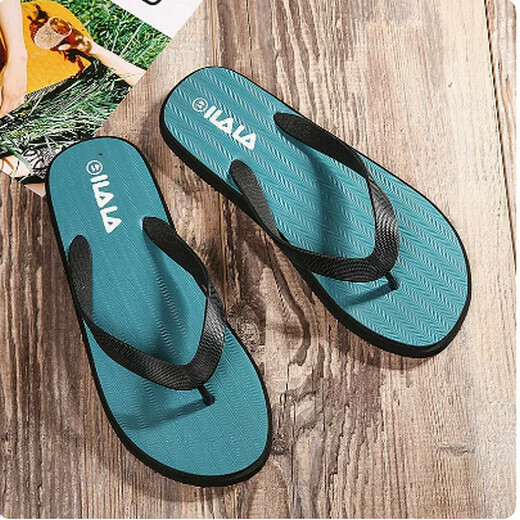 Flip-on non-slip sports sandals (rubber sole)