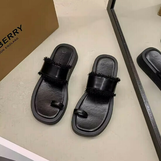 時尚厚底防滑套趾人字拖