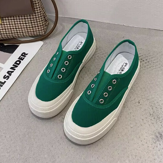 百搭厚底系帶板鞋