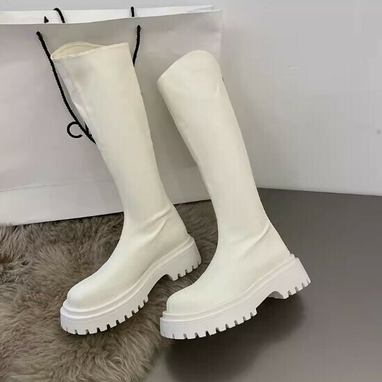 British style no-knee knight boots (single-leg)