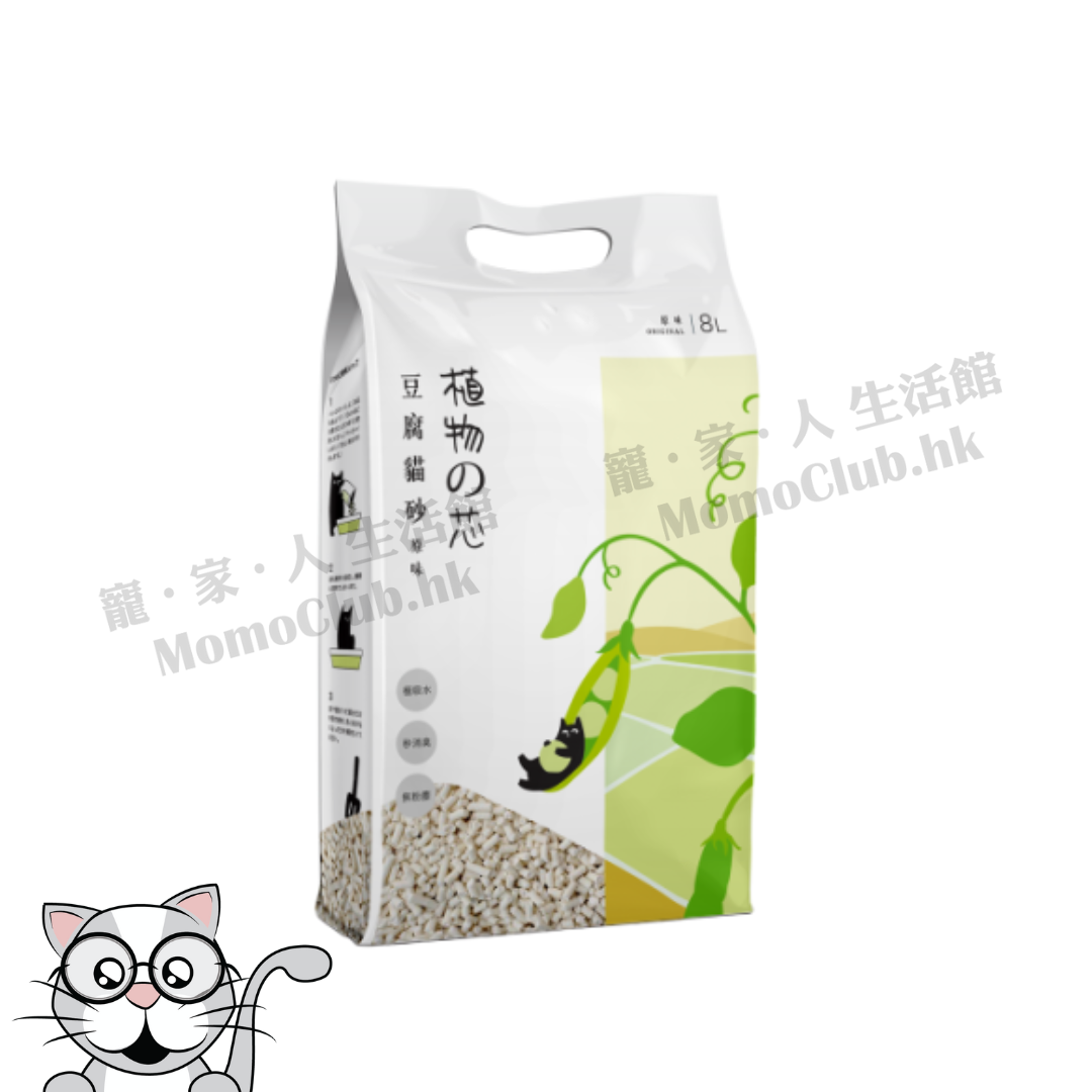 植物之芯 - 豆腐貓砂 (原味) 8L