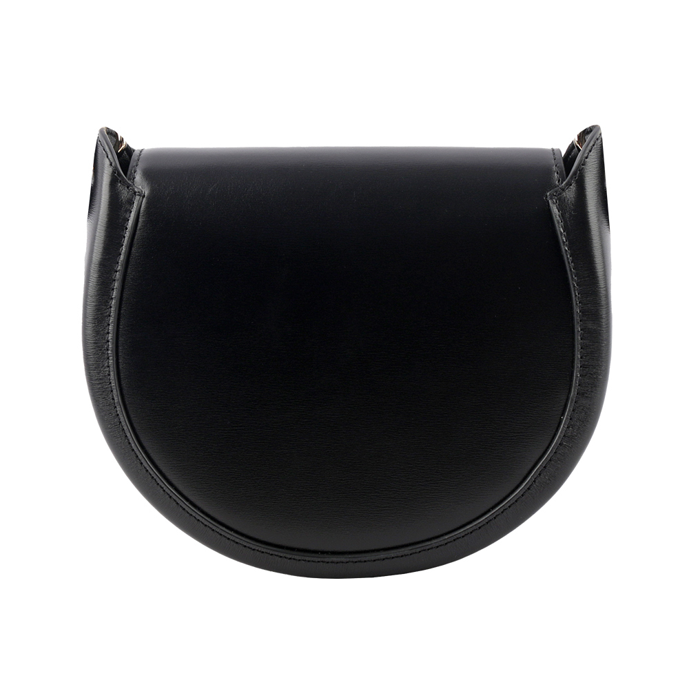 【CHLOE'】Arlene Small 圓環小牛皮半月型斜背包(黑色) CHC23AS141J38 001