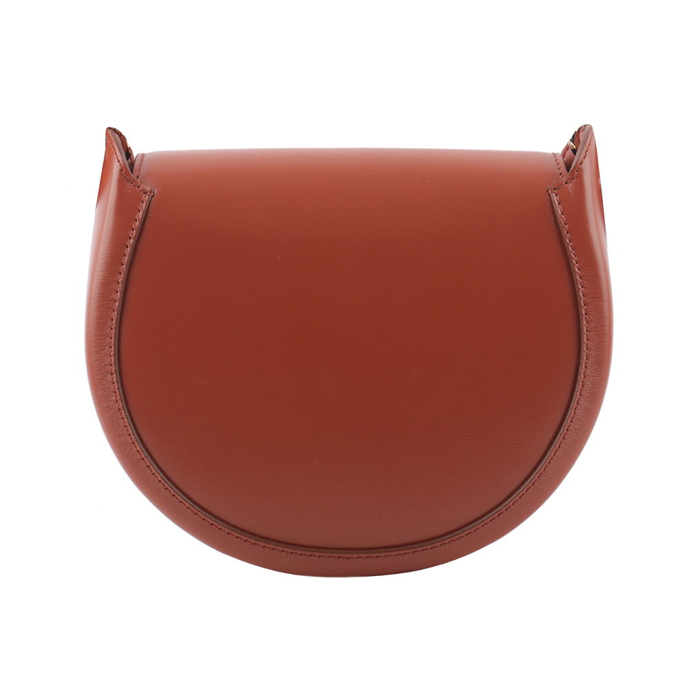 【CHLOE'】Arlene Small 圓環小牛皮半月型斜背包(秋葉棕) CHC23AS141J38 845