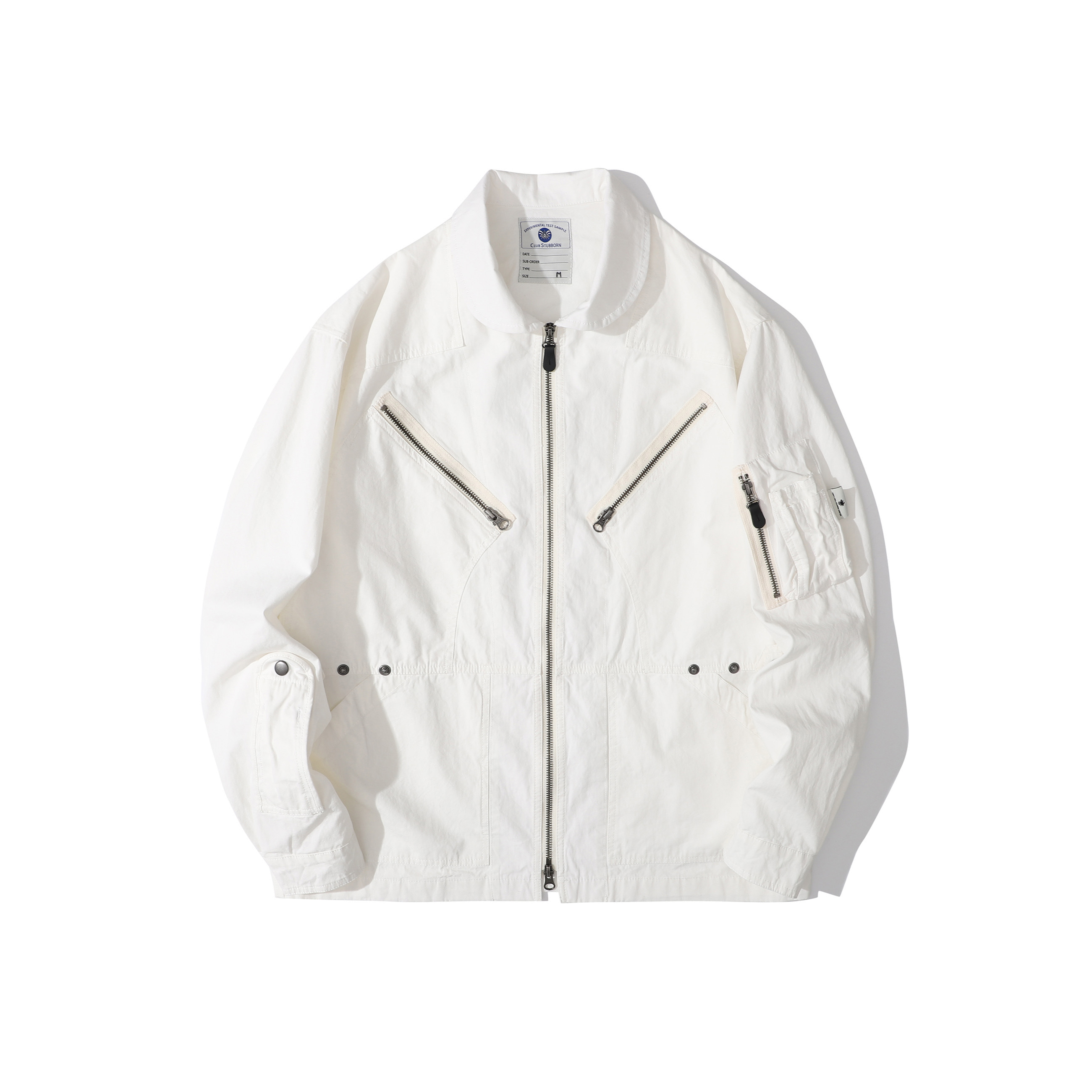 Club Stubborn Flying Man Jacket - White
