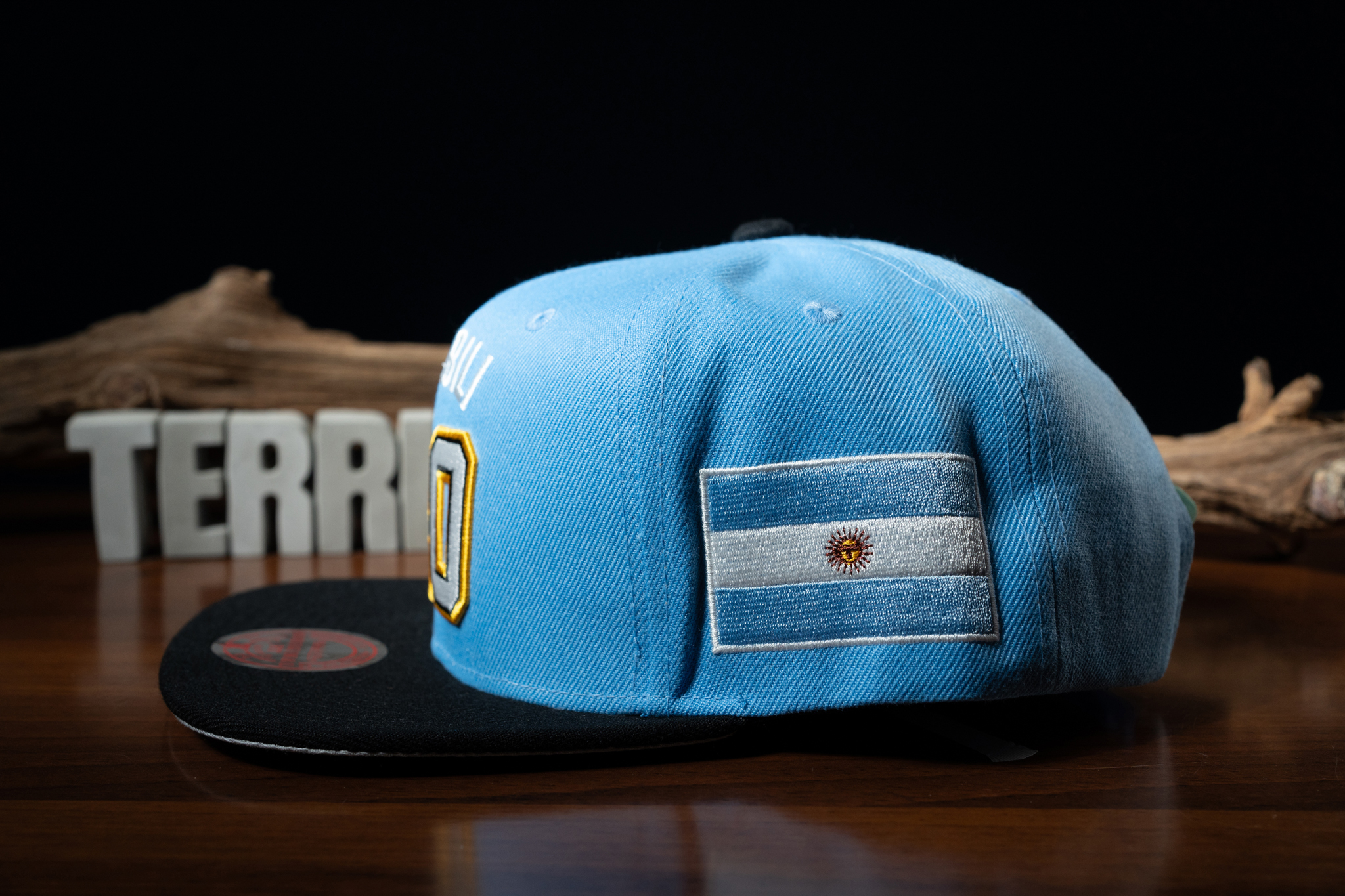 NBA帽子 San Antonio Spurs 聖安東尼奧馬刺 Manu Ginobili 阿根廷 國旗 棒球帽 M&N 可調式 全新