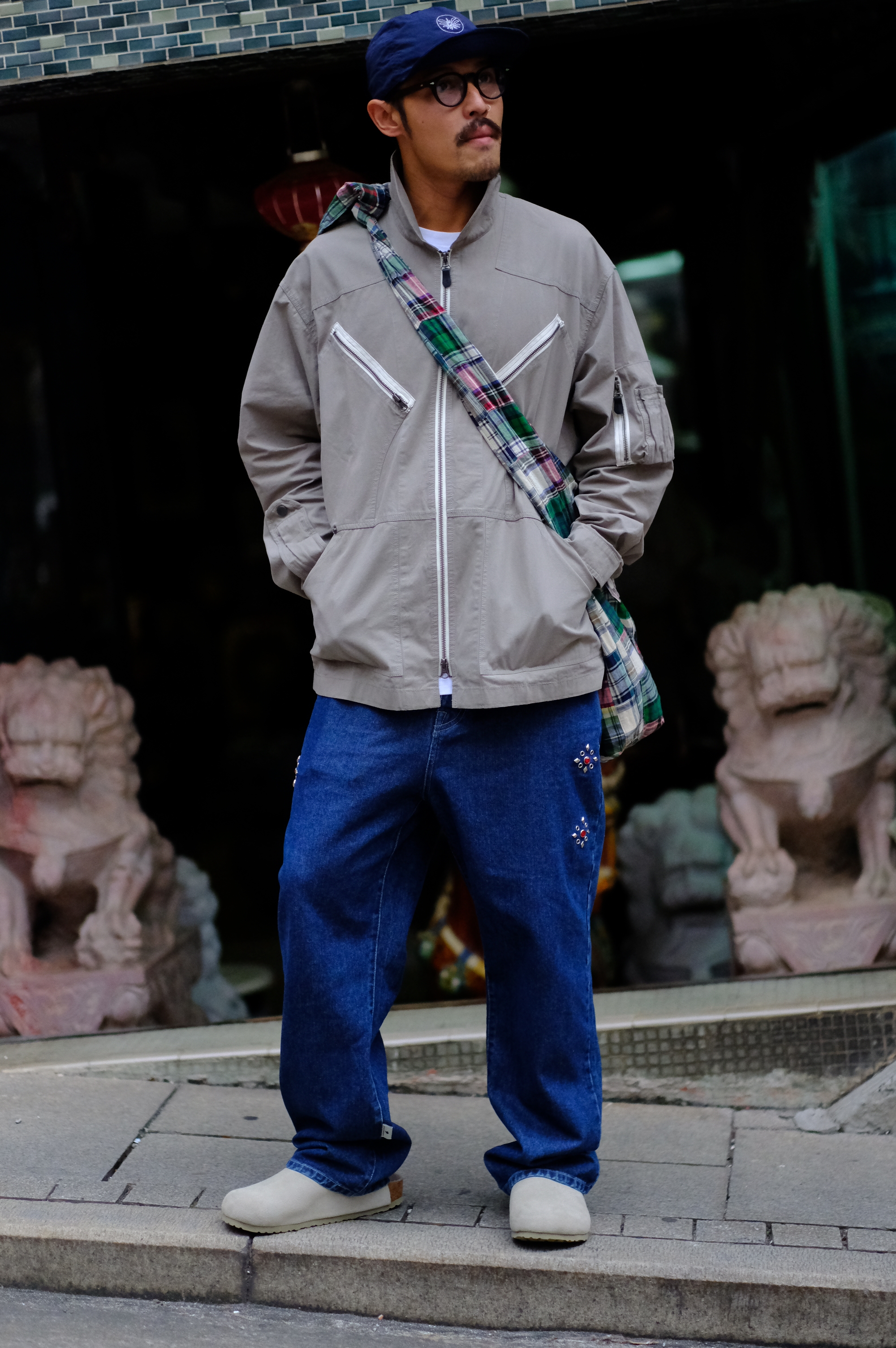 Club Stubborn Eye Of The Tiger Jeans - 12Oz One Wash