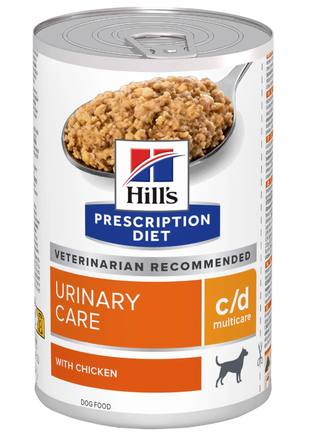 希爾思™處方食品 犬用c/d™ 雞肉燉蔬菜罐頭12.5oz (12罐裝)