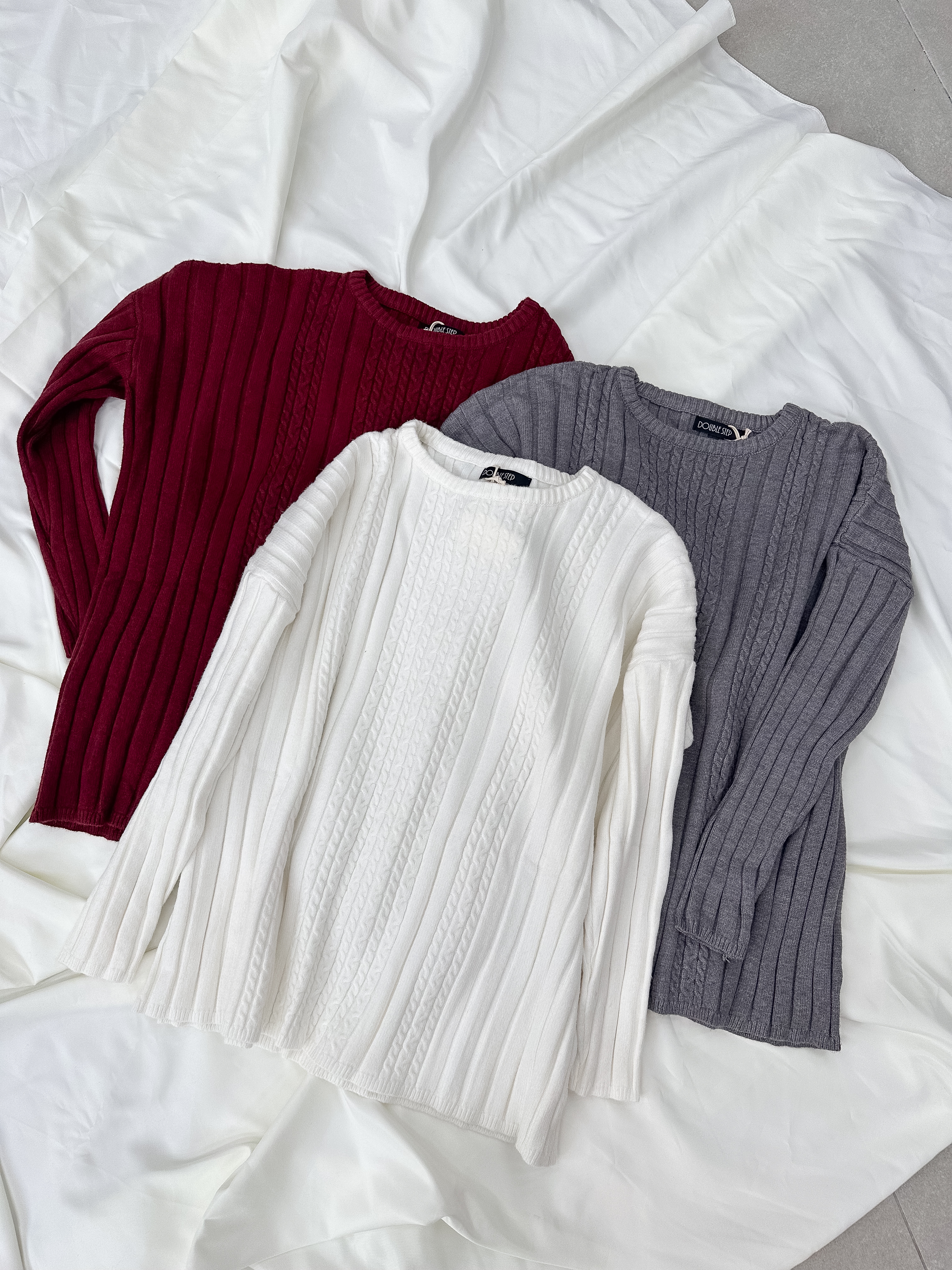 10003｜重磅舒適感麻花紋毛衣