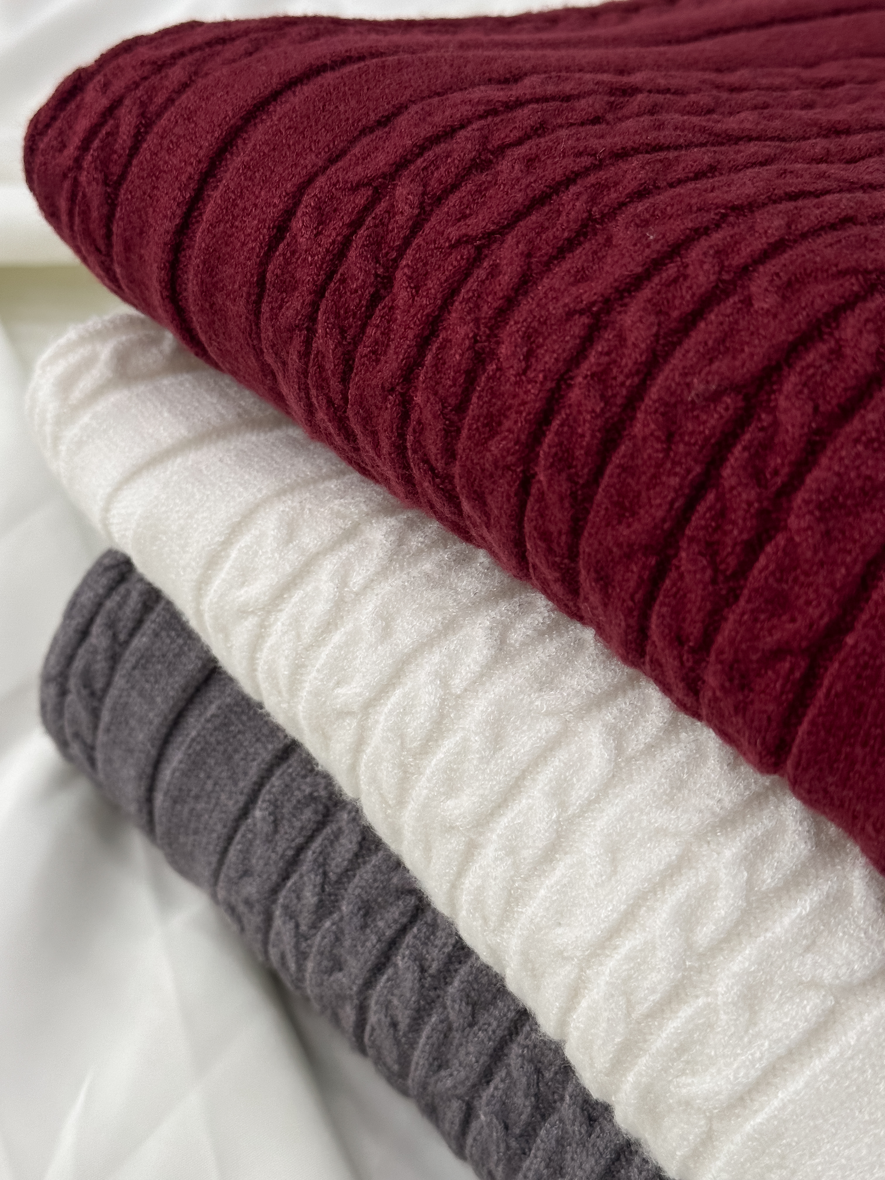 10003｜重磅舒適感麻花紋毛衣