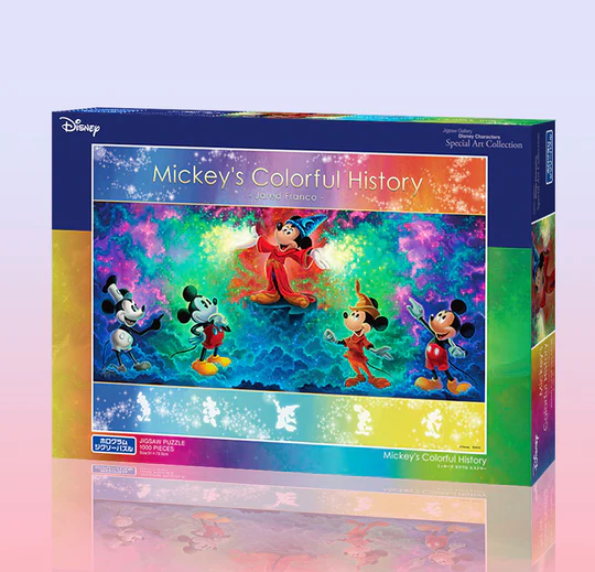 米奇的多彩歷史-特別藝術收藏 (鐳射閃面)