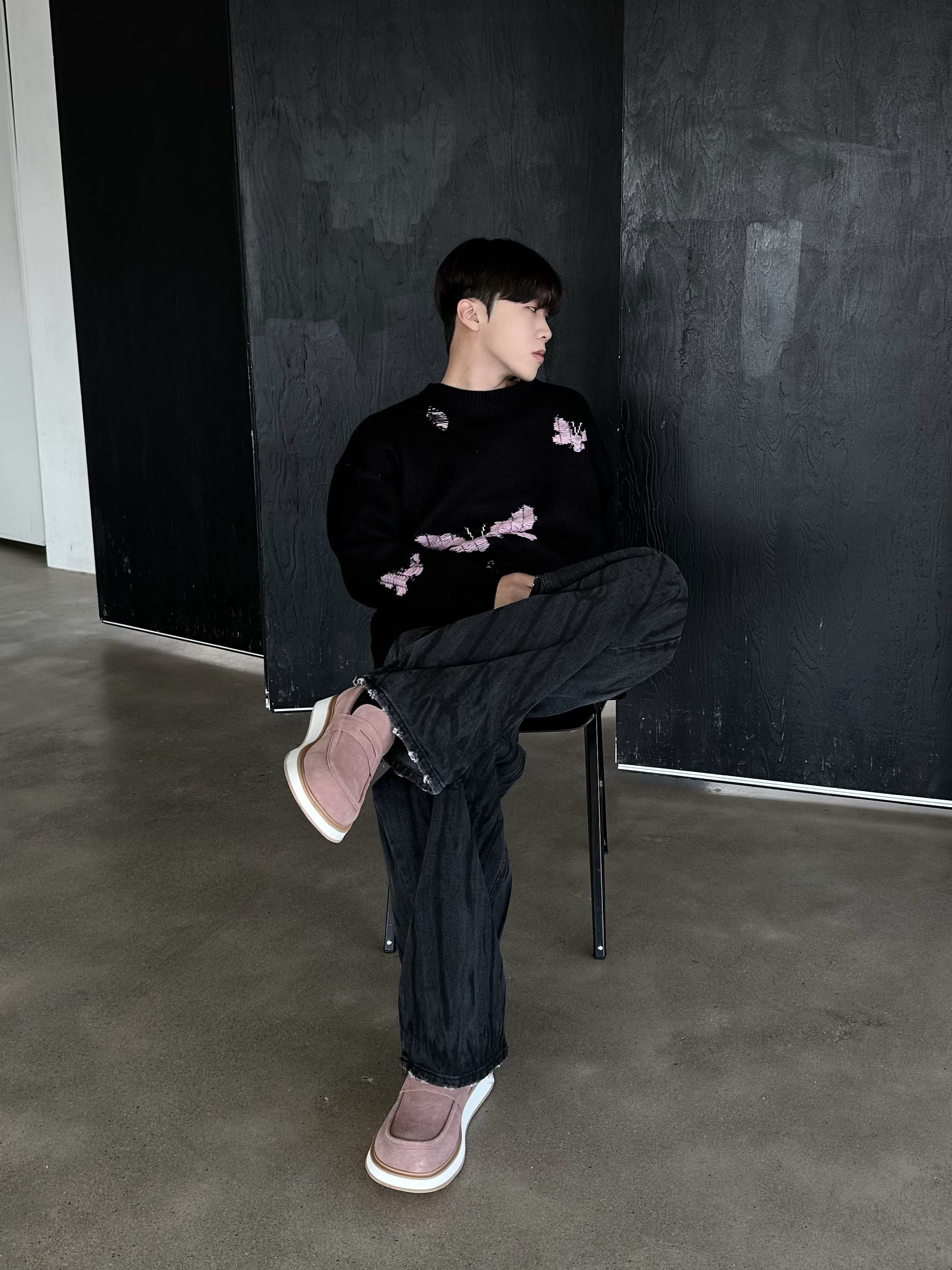 非正式學院 麂皮 增高 樂福鞋 (現貨)