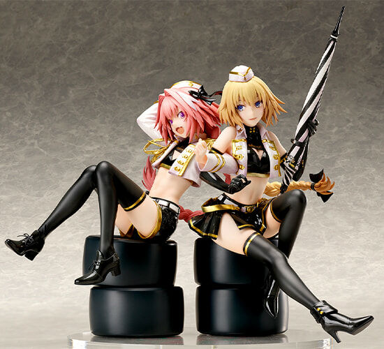 現貨 Plusone Fate/Apocrypha 貞德 & 阿斯托爾福 TYPE-MOON Racing Ver.
