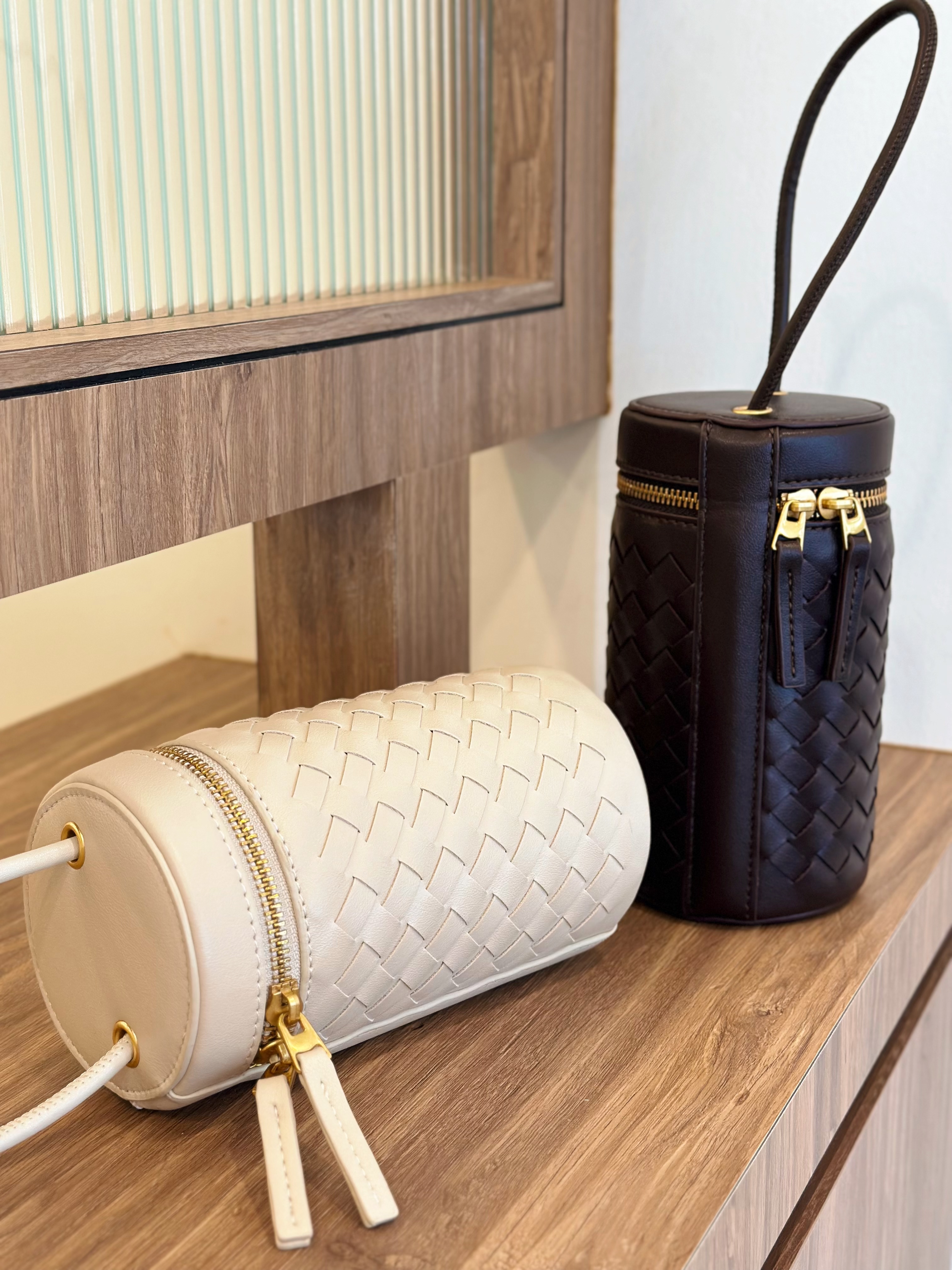 Kelsey Weave Bag Grape-D7GRA