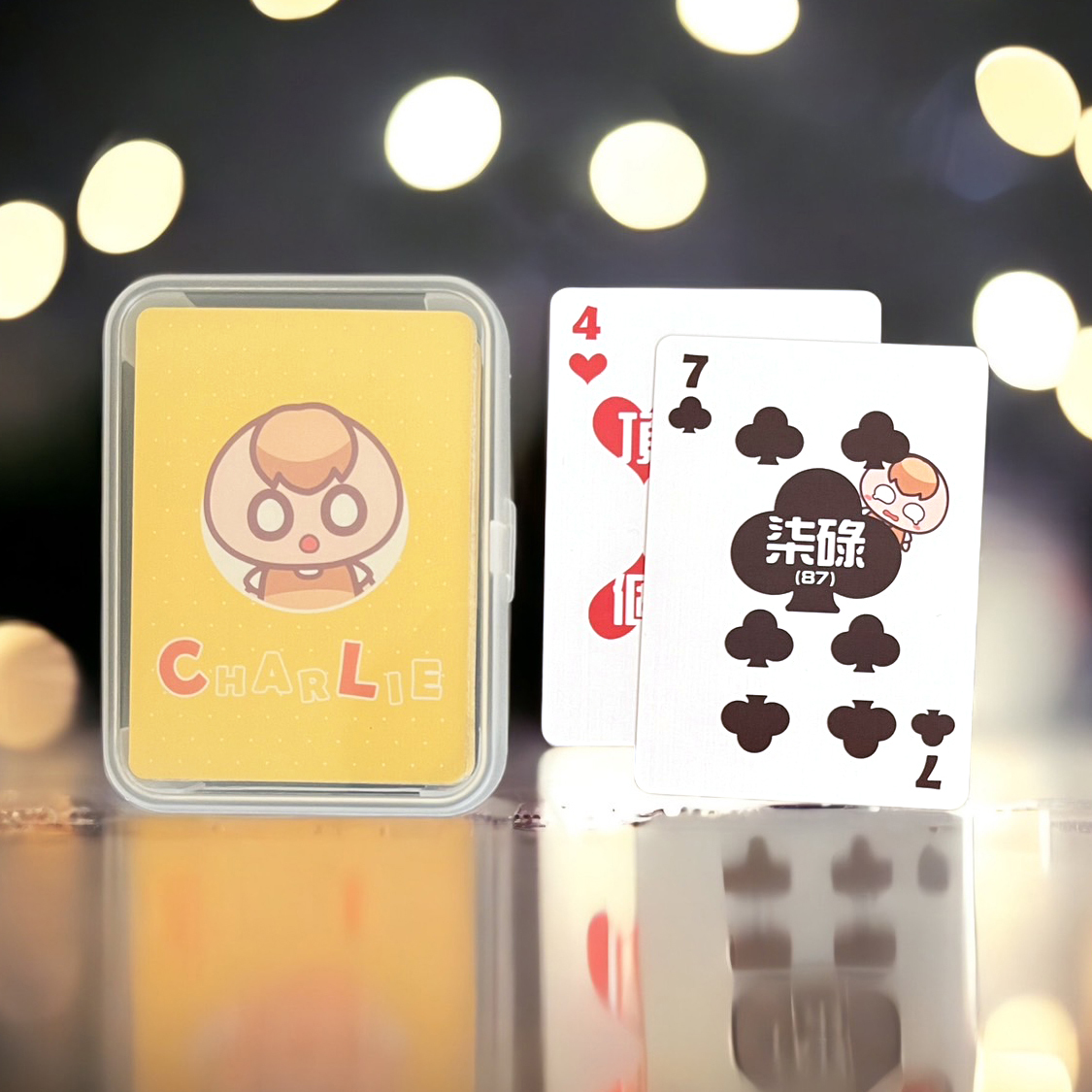 茶里有禮廣東話撲克牌
