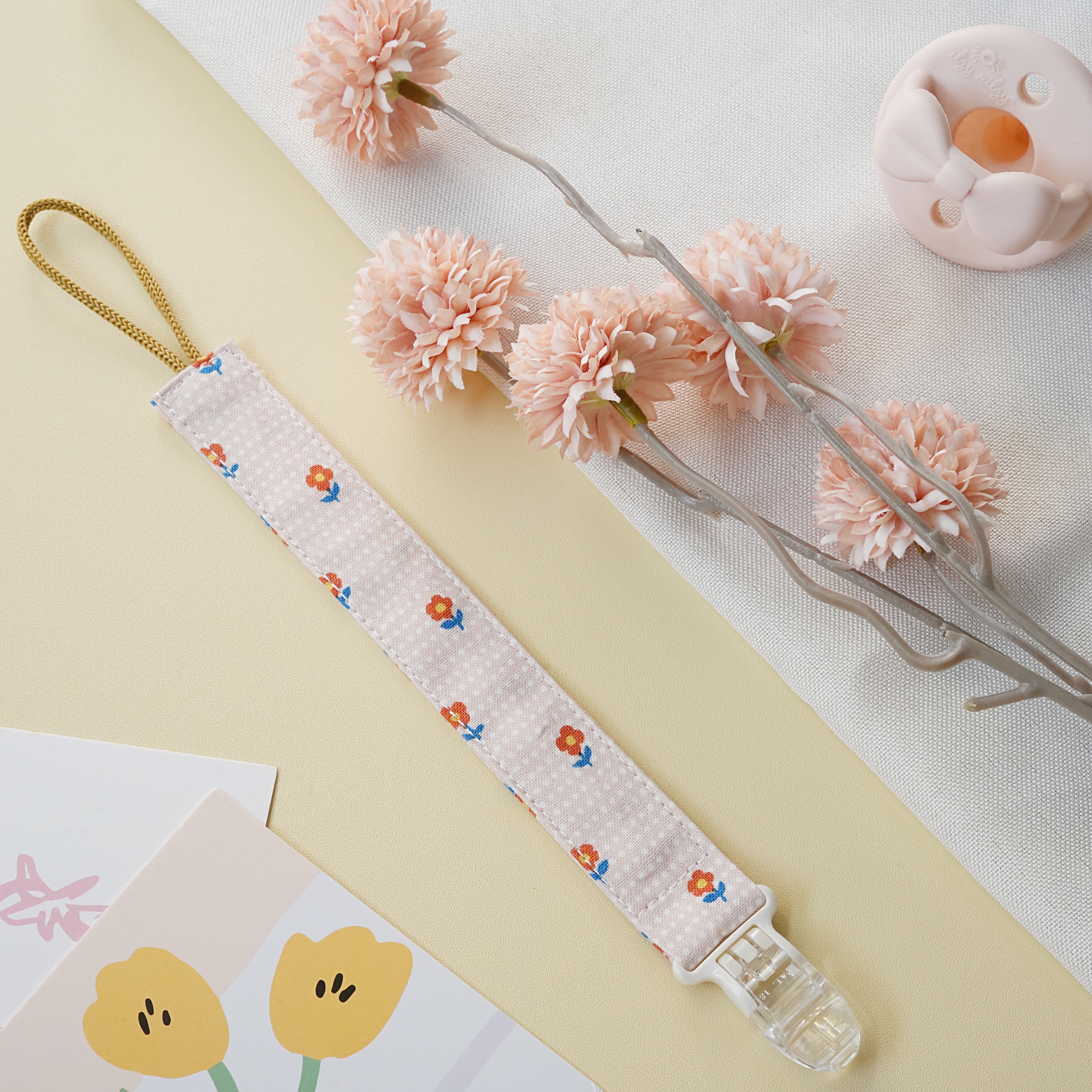 Hi Y.P store-鱷魚夾-點點小花