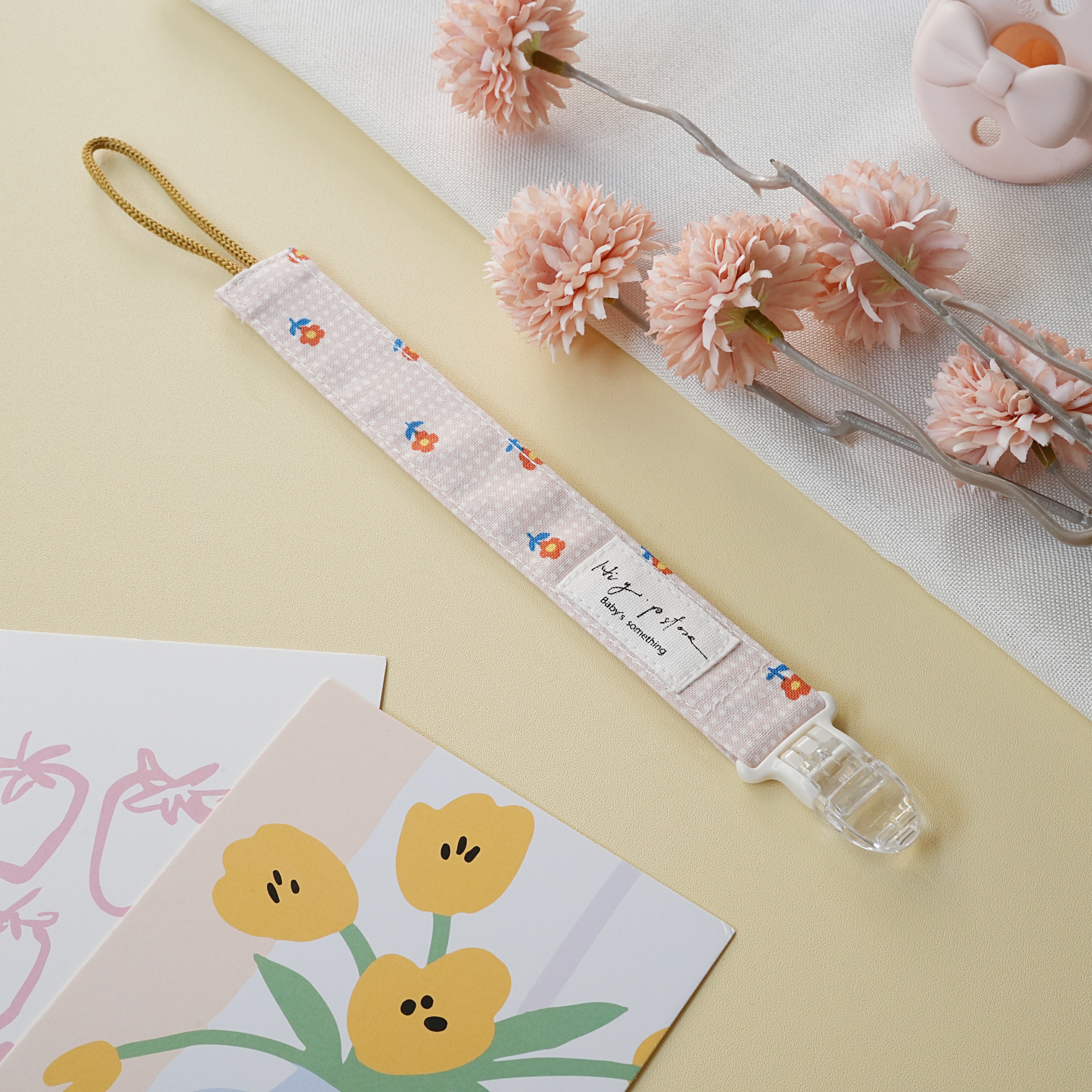 Hi Y.P store-鱷魚夾-點點小花