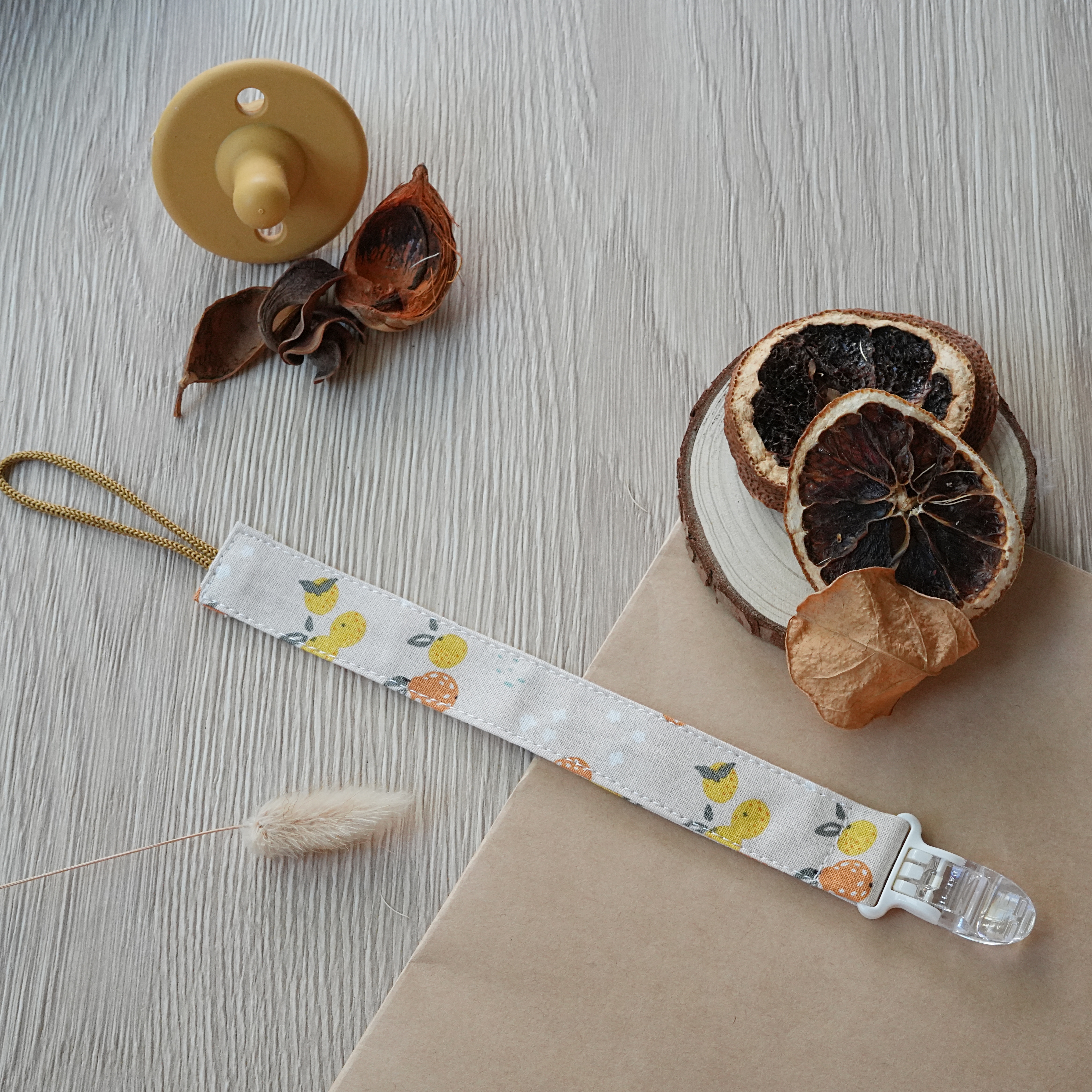 Hi Y.P store-鱷魚夾-初冬小橘子