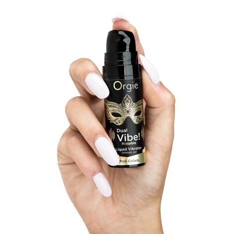 Orgie Dual Vibe! Pina Colada 酥麻震感 口愛高潮精華液 15ml