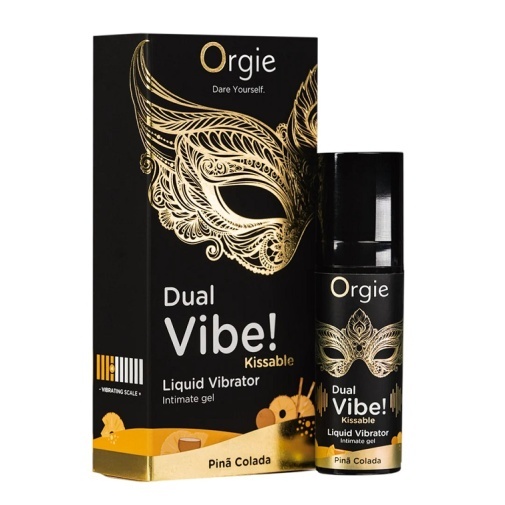 Orgie Dual Vibe! Pina Colada 酥麻震感 口愛高潮精華液 15ml