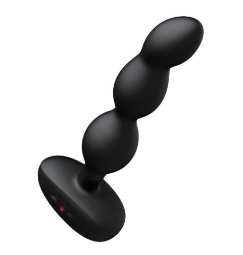Lovense Ridge Vibro Anal Beads Black