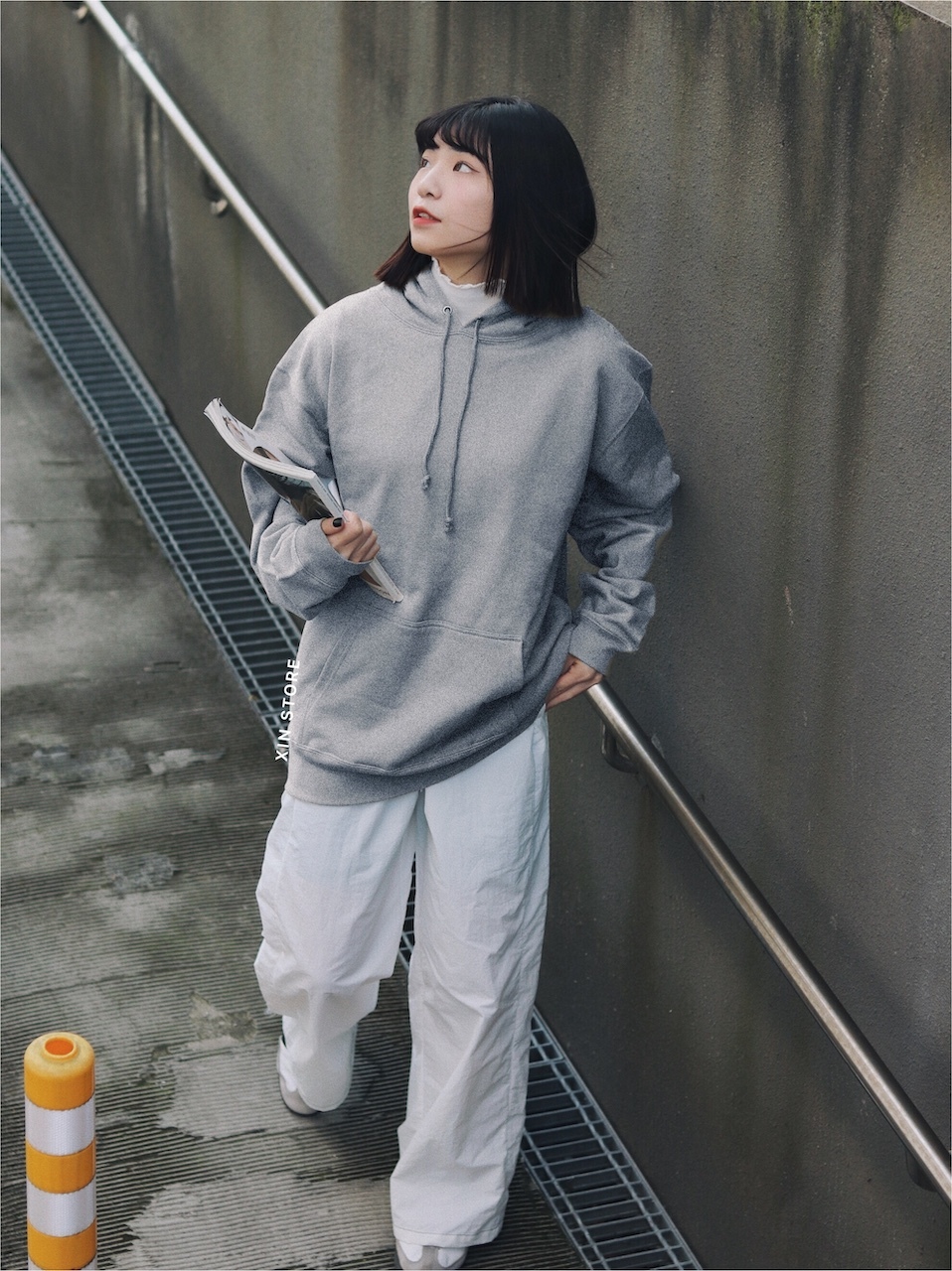 United Athle UA 5214/5618 10.0oz. 長袖 帽T 基本色