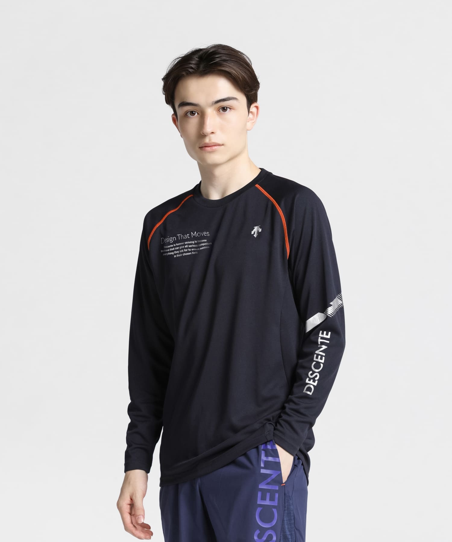 未使用☆DESCENTE yuki ishikawa オリジナルスウェット