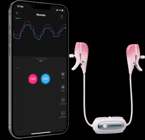 Lovense Gemini 乳頭夾