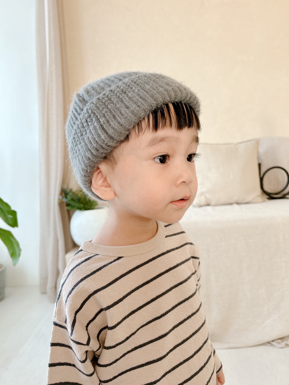 葡萄牙Play Up 有機棉椰釦條紋上衣 - Bruno