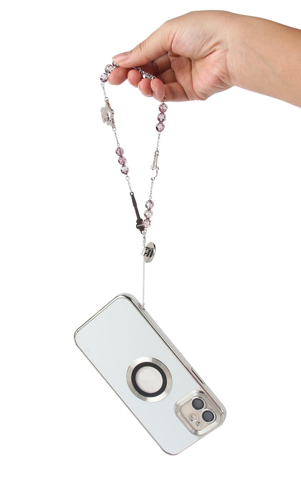 小忌廉電話腕帶（水晶）限量別注