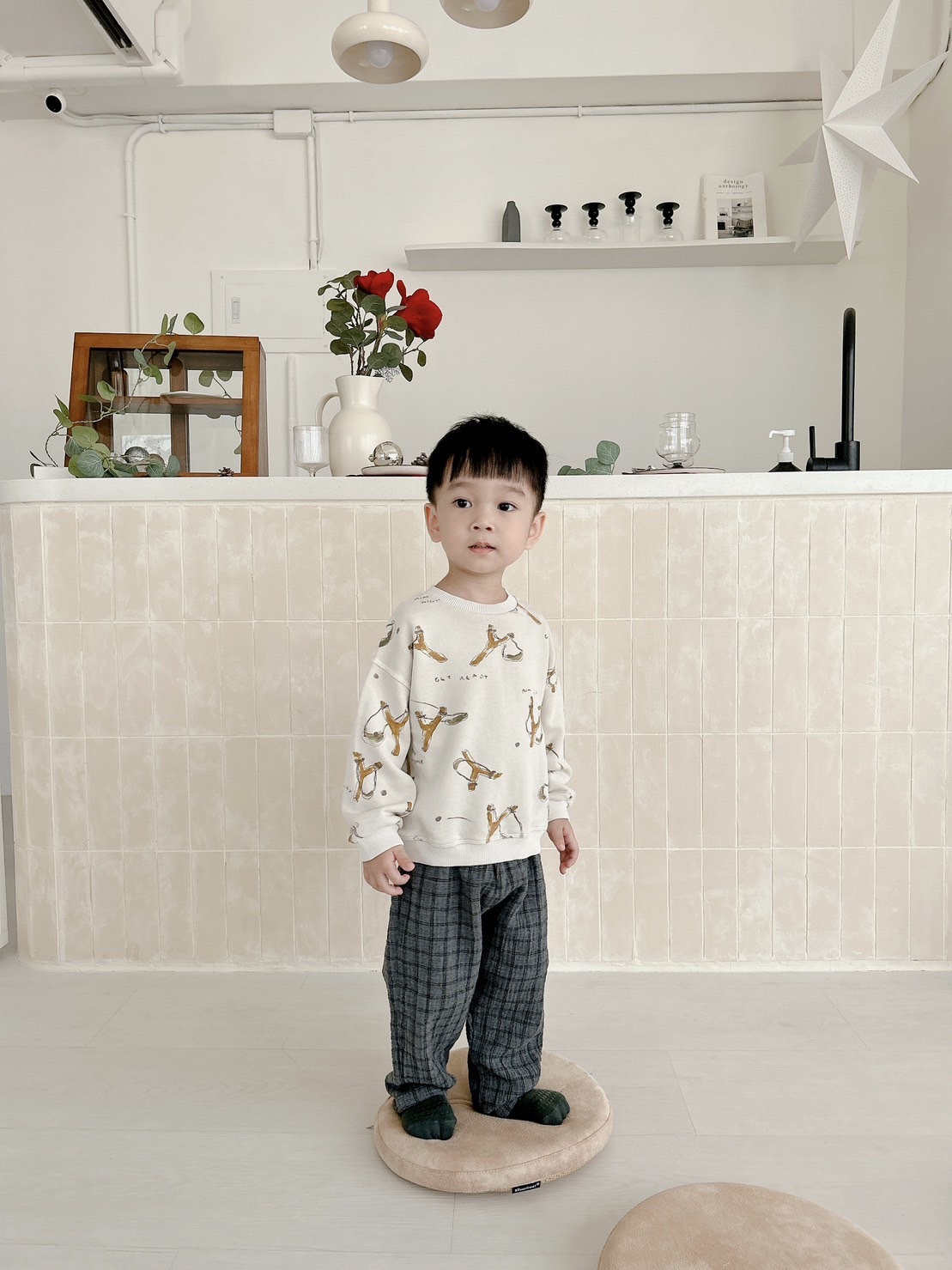 葡萄牙Play Up 有機棉彈弓上衣 - Susana