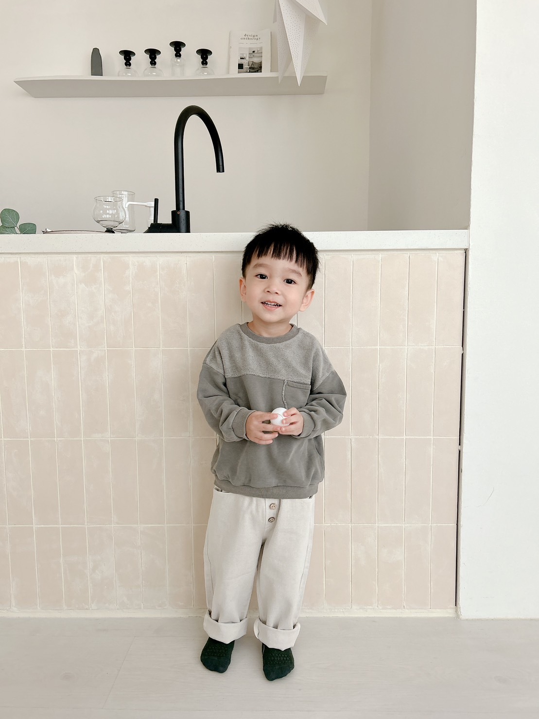 葡萄牙Play Up 有機棉泰迪混紡上衣 - Bruno