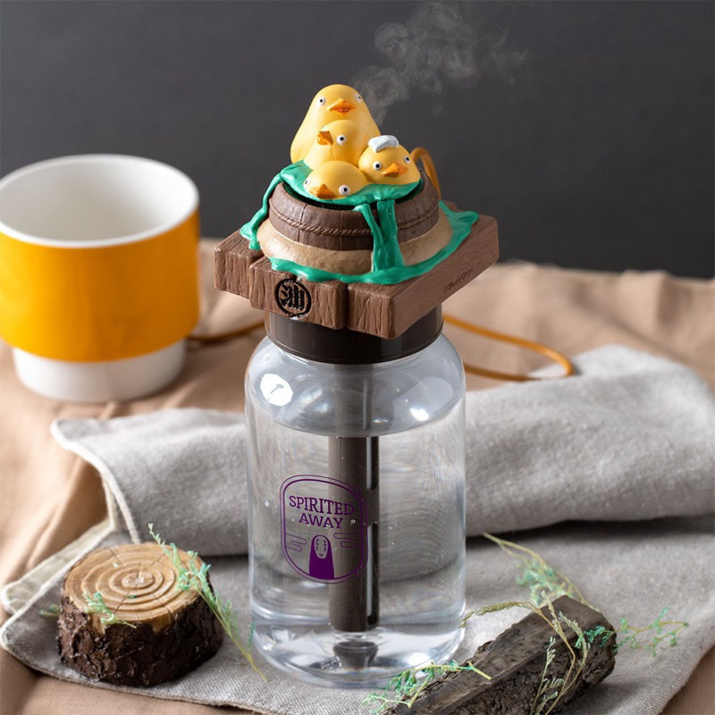 【日本限定】吉卜力 加濕器 小雞神/龍貓/魔女宅急便-吉吉/卡西法