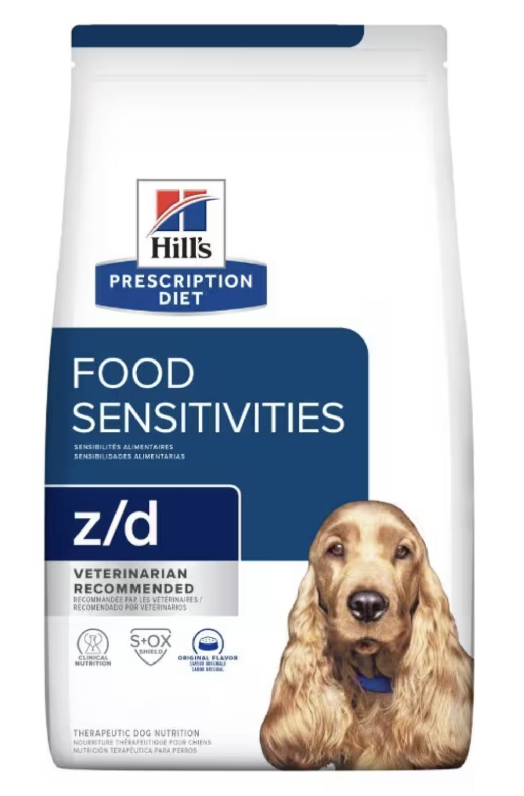 希爾思™處方食品 犬用z/d 皮膚/食物敏感 17.6lbs 8676