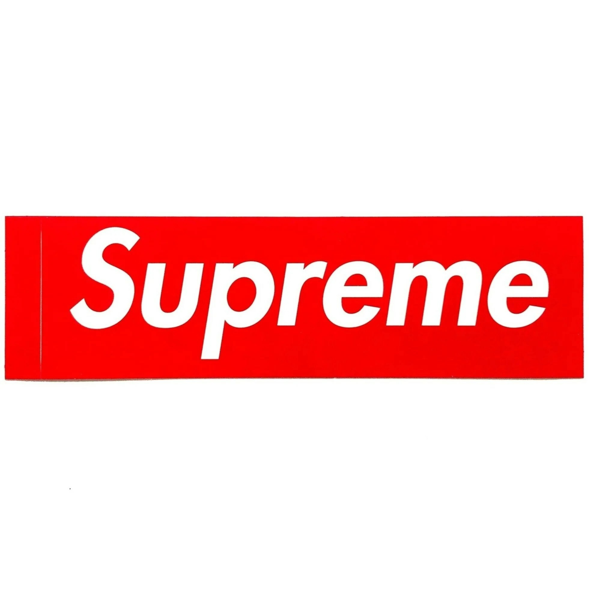 Supreme Classic Red Box Logo Sticker