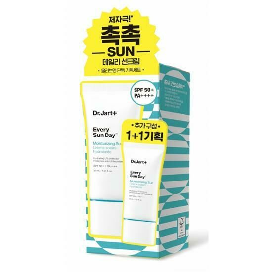 Dr.Jart+ Every Sun Day Moisturizing Sun SPF50+ PA++++ 30ml [Olive Young 1+1 Special Set]