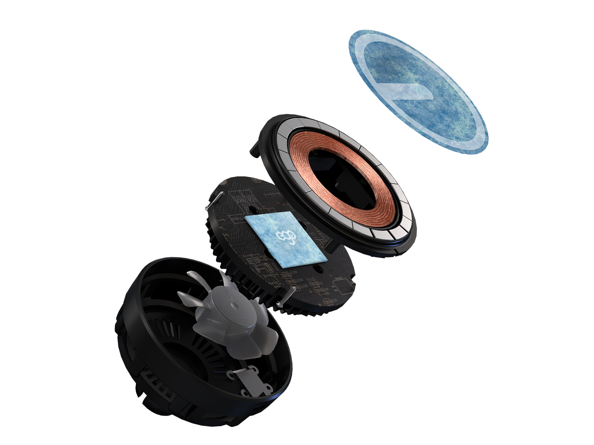 EGO MagStand Pro2 Magsafe 15W Car Charger 半導體散熱充電器