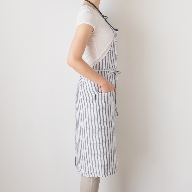 Lino e Lina 米拉廚房亞麻長圍裙