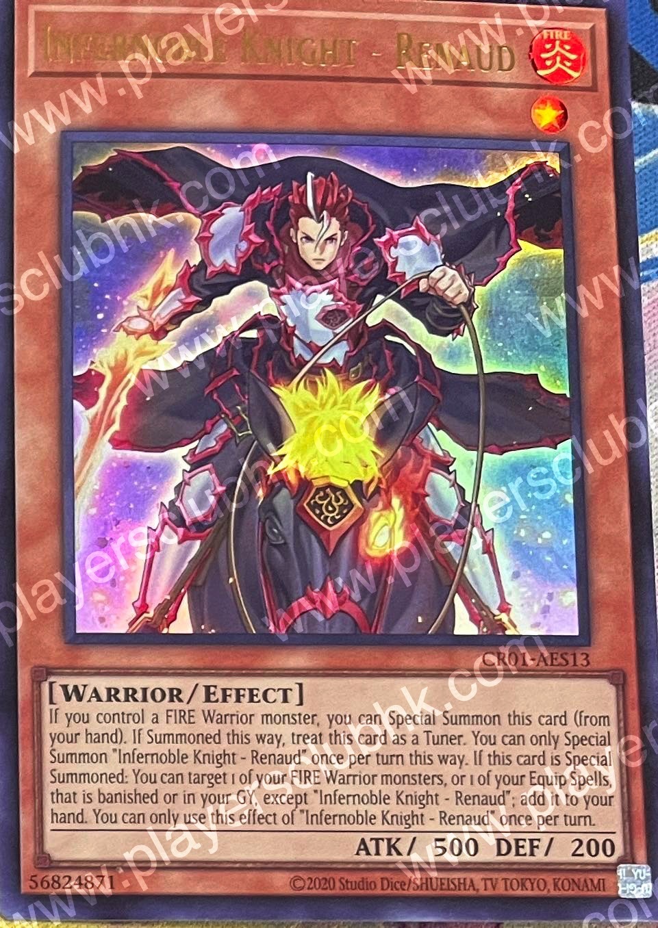Yugi-oh! Infernoble Knight - Renaud Amde-en038 Super Inglés